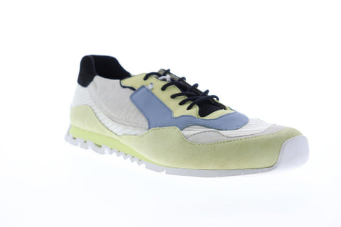 Camper Nothing K100436-001 Mens Green Suede Lace Up Low Top Sneakers Shoes