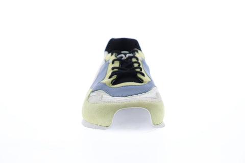 Camper Nothing K100436-001 Mens Green Suede Lace Up Low Top Sneakers Shoes