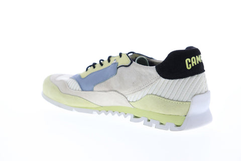 Camper Nothing K100436-001 Mens Green Suede Lace Up Low Top Sneakers Shoes