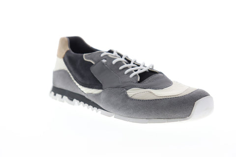 Camper Nothing K100436-006 Mens Gray Suede Lace Up Low Top Sneakers Shoes