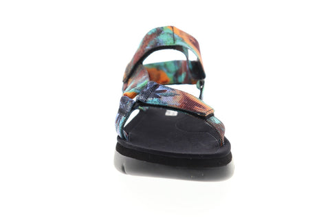 Camper Oruga K100451-001 Mens Blue Canvas Strap Sport Sandals Shoes