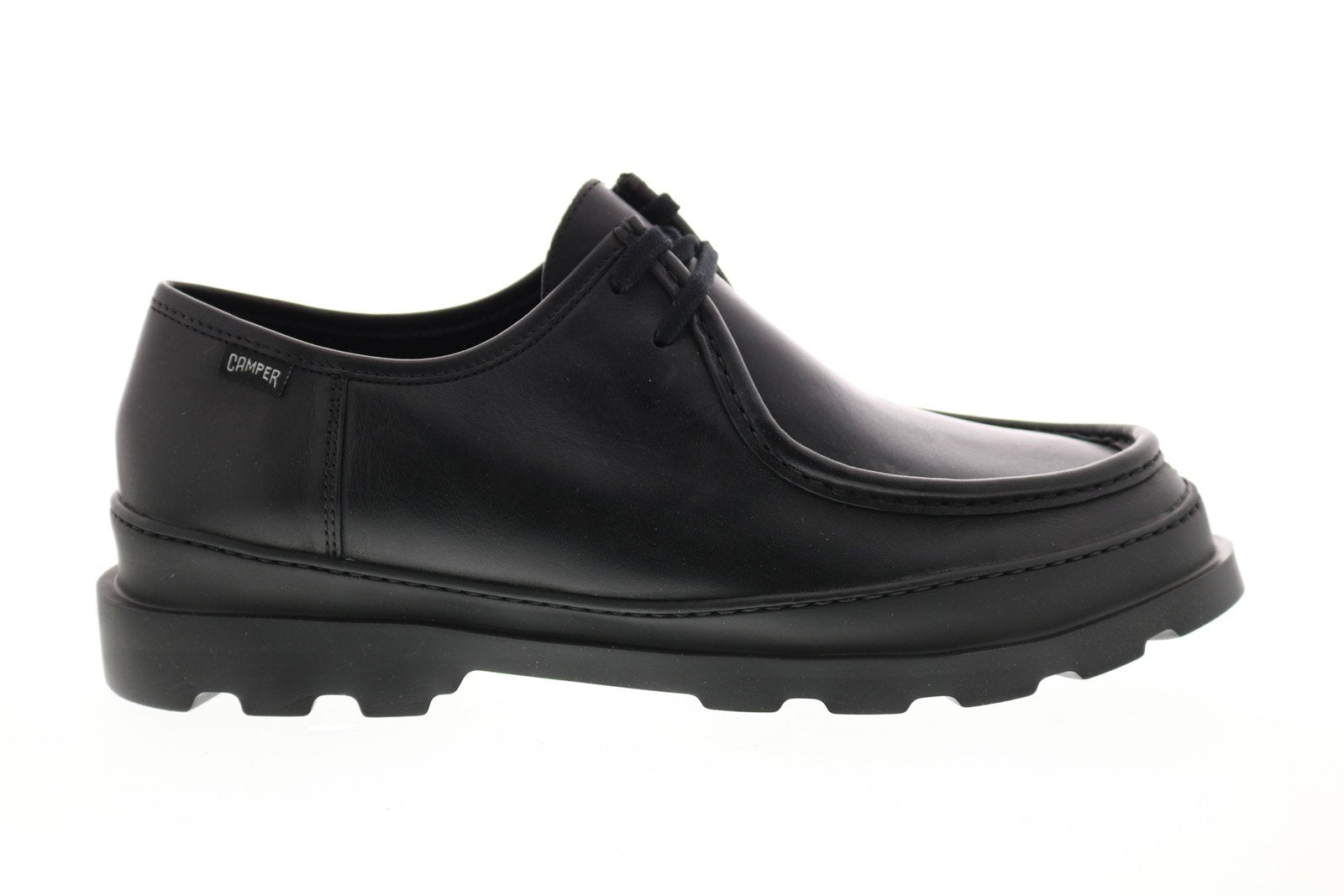 Camper Brutus K100452-001 Mens Black Leather Lace Up Chukkas Boots