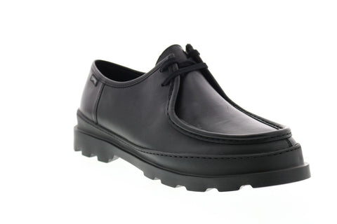 Camper Brutus K100452-001 Mens Black Leather Lace Up Chukkas Boots