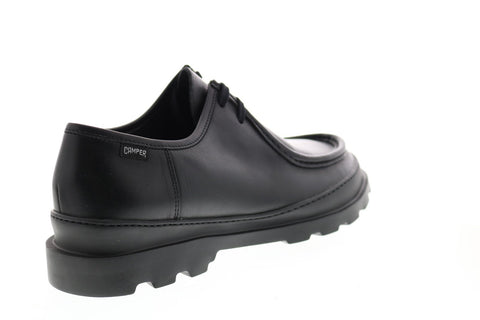 Camper Brutus K100452-001 Mens Black Leather Lace Up Chukkas Boots