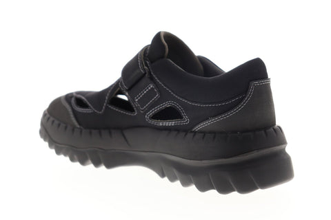 Camper Together Kiko Kostadinov K100454-001 Mens Black Nubuck Sport Sandals Shoes