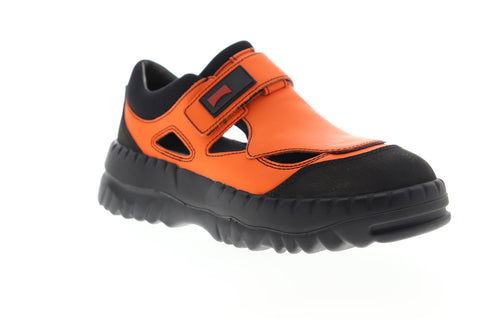 Camper Together Kiko Kostadinov K100454-004 Mens Orange Leather Sport Sandals Shoes