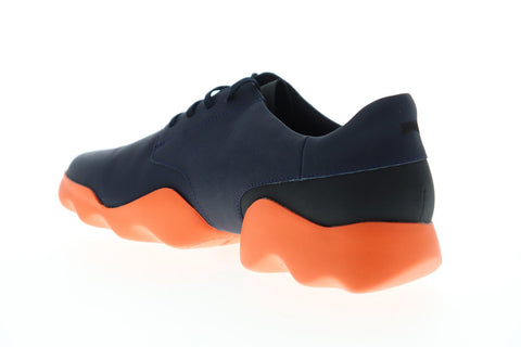 Camper Dub K100469-001 Mens Blue Leather Lace Up Low Top Sneakers Shoes