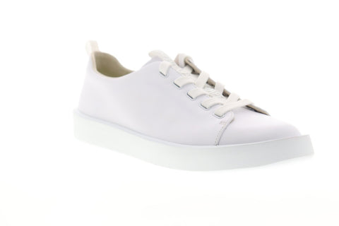 Camper Courb K100474-001 Mens White Leather Lace Up Low Top Sneakers Shoes