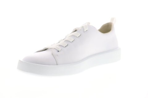 Camper Courb K100474-001 Mens White Leather Lace Up Low Top Sneakers Shoes