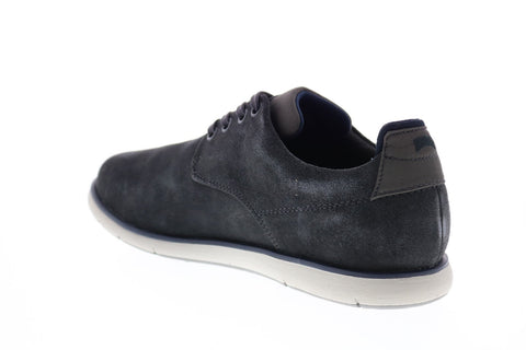 Camper Camaleon Smith K100478-002 Mens Gray Suede Lace Up Euro Sneakers Shoes