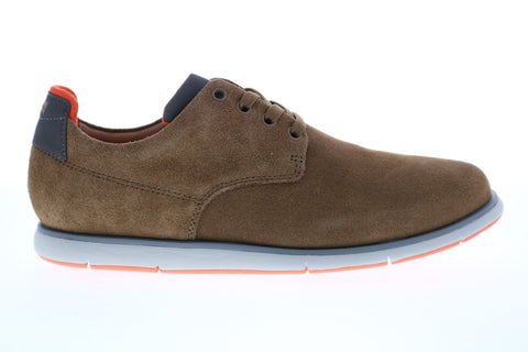 Camper Camaleon Smith K100478-004 Mens Brown Suede Euro Sneakers Shoes