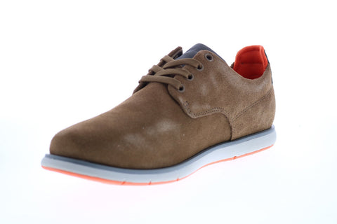 Camper Camaleon Smith K100478-004 Mens Brown Suede Euro Sneakers Shoes