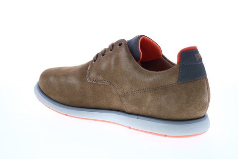 Camper Camaleon Smith K100478-004 Mens Brown Suede Euro Sneakers Shoes