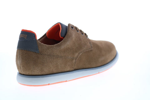 Camper Camaleon Smith K100478-004 Mens Brown Suede Euro Sneakers Shoes