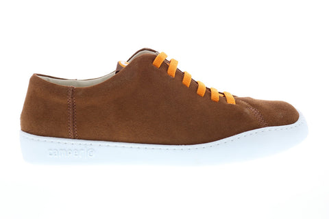 Camper Peu Touring K100479-009 Mens Brown Suede Lace Up Euro Sneakers Shoes