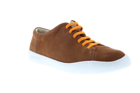 Camper Peu Touring K100479-009 Mens Brown Suede Lace Up Euro Sneakers Shoes