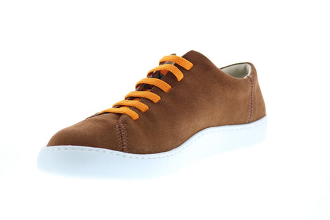 Camper Peu Touring K100479-009 Mens Brown Suede Lace Up Euro Sneakers Shoes