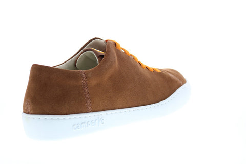 Camper Peu Touring K100479-009 Mens Brown Suede Lace Up Euro Sneakers Shoes