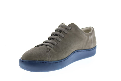 Camper Peu Touring K100479-018 Mens Green Suede Lace Up Euro Sneakers Shoes
