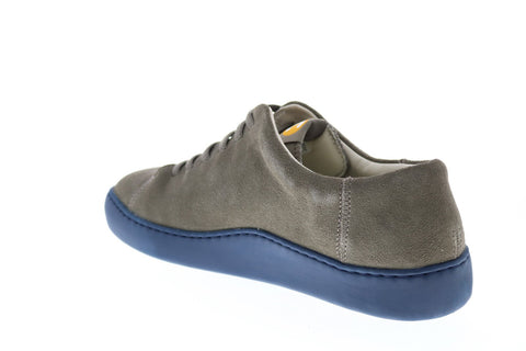 Camper Peu Touring K100479-018 Mens Green Suede Lace Up Euro Sneakers Shoes