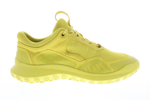 Camper CRCLR K100482-002 Mens Yellow Leather Lace Up Euro Sneakers Shoes