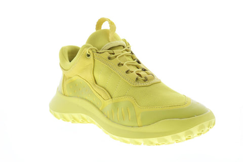 Camper CRCLR K100482-002 Mens Yellow Leather Lace Up Euro Sneakers Shoes
