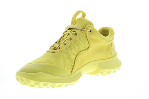 Camper CRCLR K100482-002 Mens Yellow Leather Lace Up Euro Sneakers Shoes