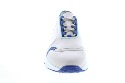 Camper Tws K100488-001 Mens Beige Blue Leather Lace Up Euro Sneakers Shoes