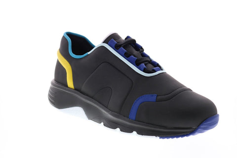 Camper TWS K100488-002 Mens Black Leather Lace Up Euro Sneakers Shoes