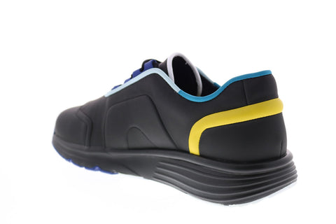 Camper TWS K100488-002 Mens Black Leather Lace Up Euro Sneakers Shoes
