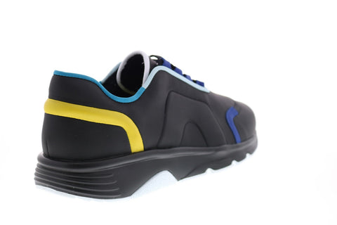 Camper TWS K100488-002 Mens Black Leather Lace Up Euro Sneakers Shoes