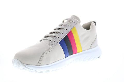 Camper Tws K100500-005 Mens Gray Canvas Low Top Lace Up Euro Sneakers Shoes