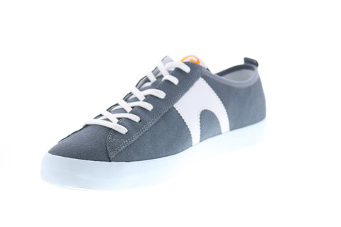 Camper Imar Copa K100518-012 Mens Gray Suede Lace Up Euro Sneakers Shoes