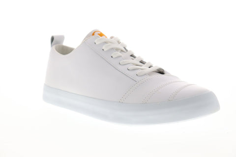 Camper Imar Mens White Synthetic Low Top Lace Up Sneakers Shoes