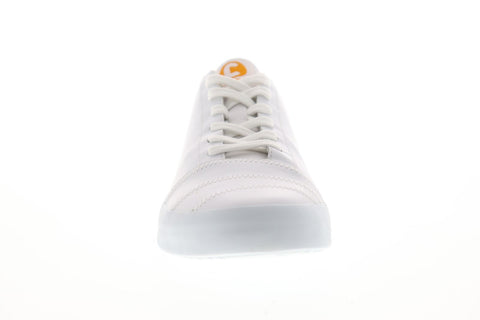 Camper Imar Mens White Synthetic Low Top Lace Up Sneakers Shoes