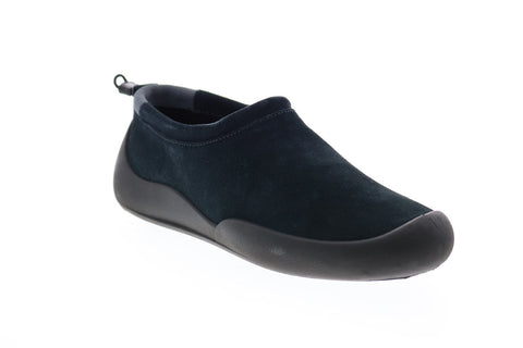Camper Sako K100535-001 Mens Blue Suede Slip On Slippers Clogs Shoes