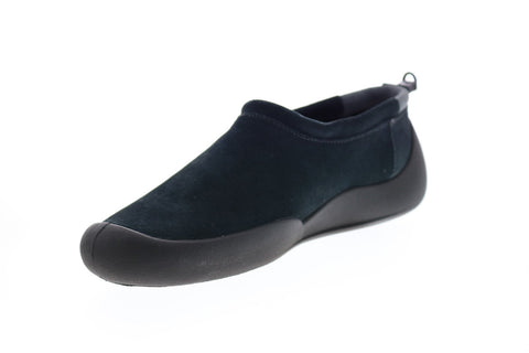 Camper Sako K100535-001 Mens Blue Suede Slip On Slippers Clogs Shoes