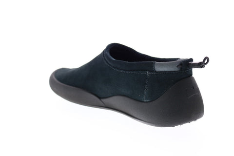 Camper Sako K100535-001 Mens Blue Suede Slip On Slippers Clogs Shoes