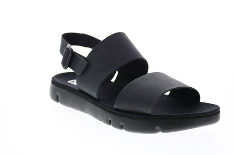 Camper Oruga Sandal K100543-001 Mens Black Leather Strap Sport Sandals Shoes
