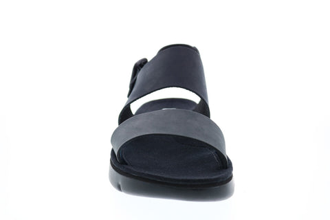 Camper Oruga Sandal K100543-001 Mens Black Leather Strap Sport Sandals Shoes