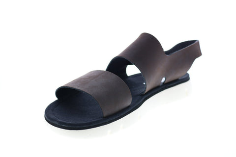 Camper Oruga Sandal K100543-004 Mens Brown Leather Strap Sport Sandals Shoes