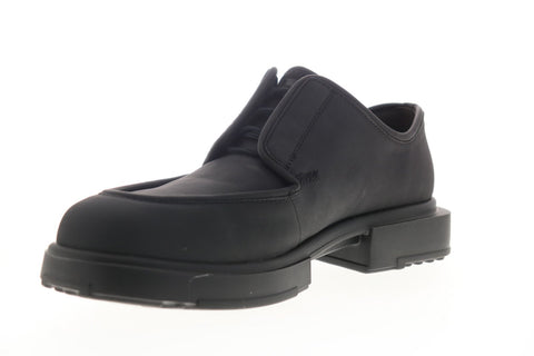 Camper Nerf K100558-001 Mens Black Leather Oxfords & Lace Ups Plain Toe Shoes