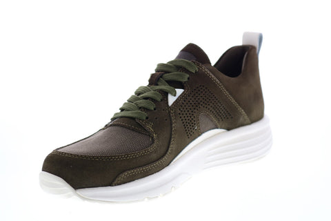 Camper Drift K100579-003 Mens Green Suede Lace Up Euro Sneakers Shoes