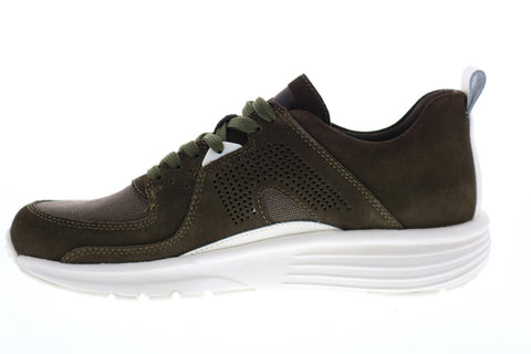 Camper Drift K100579-003 Mens Green Suede Lace Up Euro Sneakers Shoes