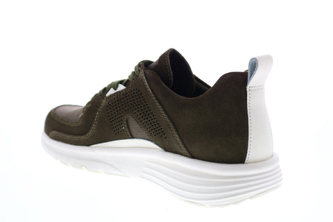 Camper Drift K100579-003 Mens Green Suede Lace Up Euro Sneakers Shoes