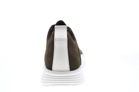 Camper Drift K100579-003 Mens Green Suede Lace Up Euro Sneakers Shoes