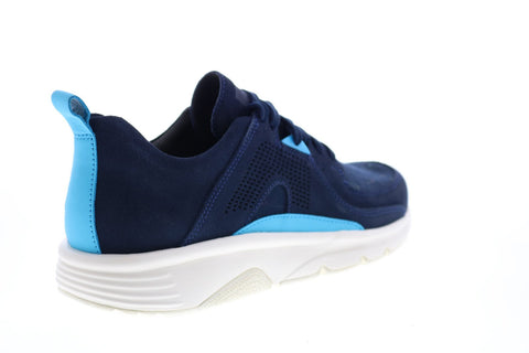 Camper Drift K100579-004 Mens Blue Canvas Lace Up Euro Sneakers Shoes