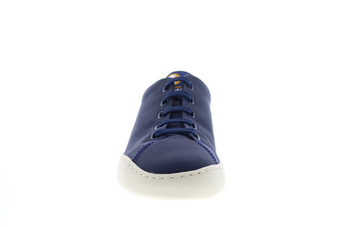 Camper Peu Touring K100596-003 Mens Blue Canvas Lace Up Euro Sneakers Shoes