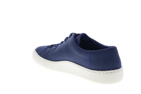 Camper Peu Touring K100596-003 Mens Blue Canvas Lace Up Euro Sneakers Shoes