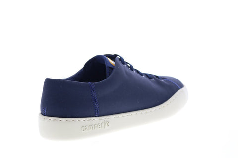 Camper Peu Touring K100596-003 Mens Blue Canvas Lace Up Euro Sneakers Shoes